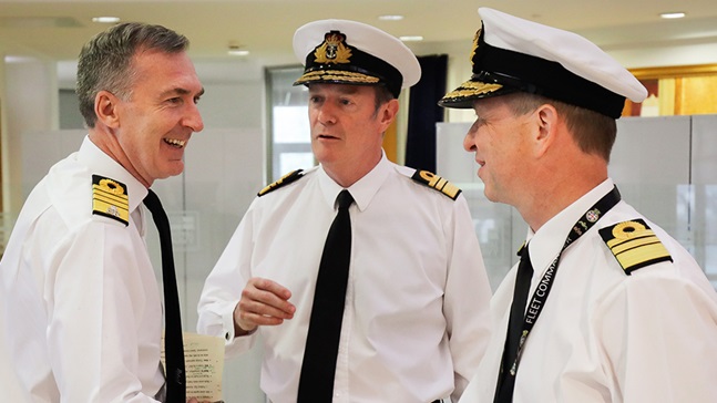First Sea Lord, Second Sea Lord and Fleet Commander