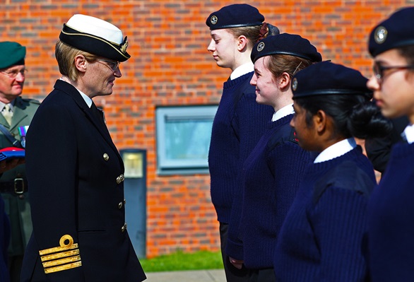 Royal Navy Cadet force opens at Tunbridge Wells Girls Grammar School