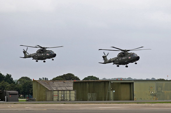 Commando helicopter squadron returns from Far East mission