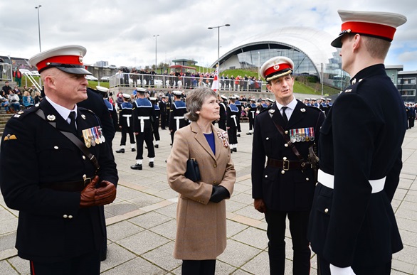 Naval Reserve unit re-opens on Gateshead Quayside  Naval Reserve unit re-opens on Gateshead Quayside  