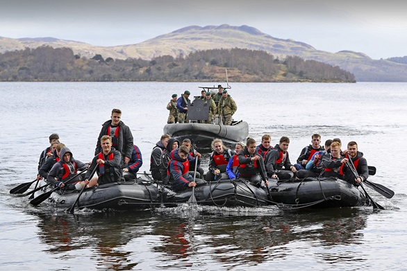 Academy tests Commando ethos in amphibious exercise