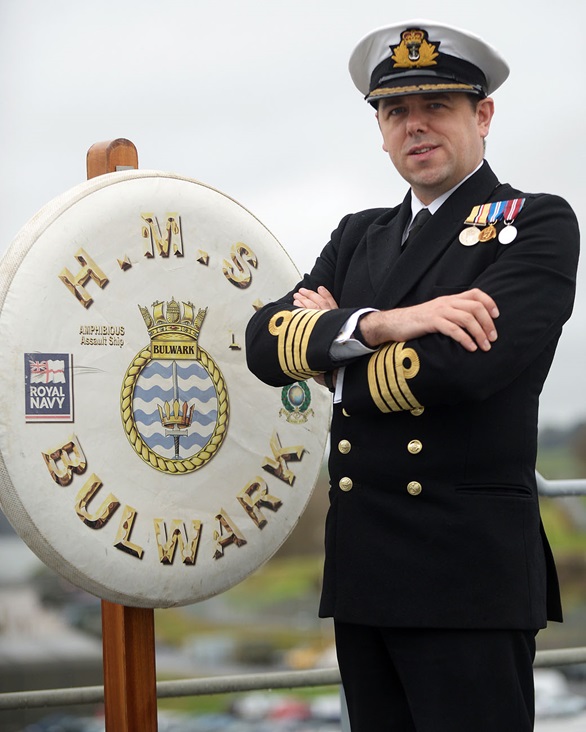 HMS Bulwark launches into 2016