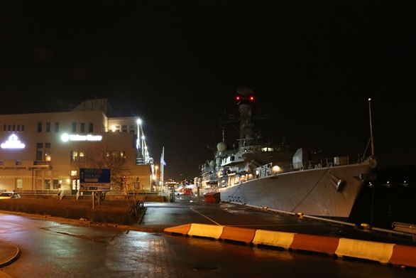 HMS Monmouth visits Sweden