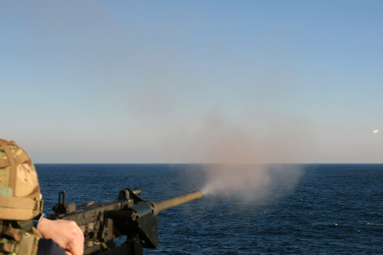 Monmouth reinforces British sovereignty with patrol around the Rock