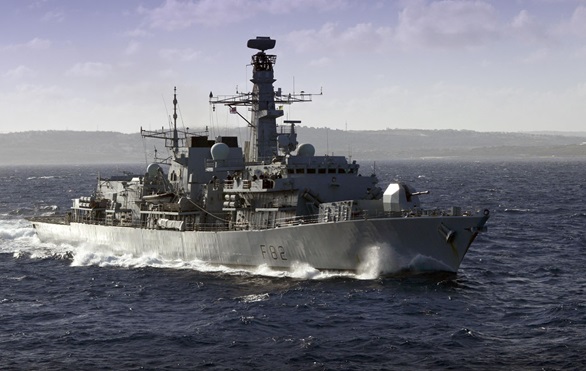 HMS Somerset awarded top frigate trophy