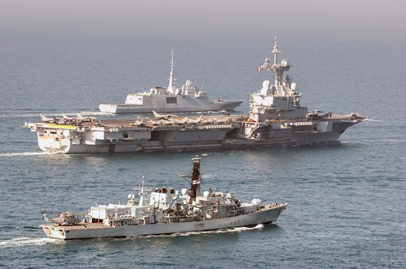 HMS St Albans finds liberté, fraternité, intéroperabilité with French carrier group