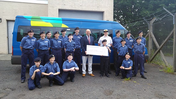 Engineers help keep Sea Cadets afloat with cash boost