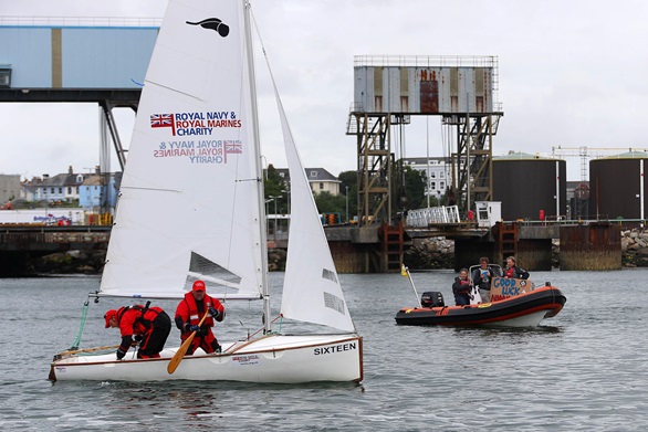  Royal Navy dinghy sailing challenge starts