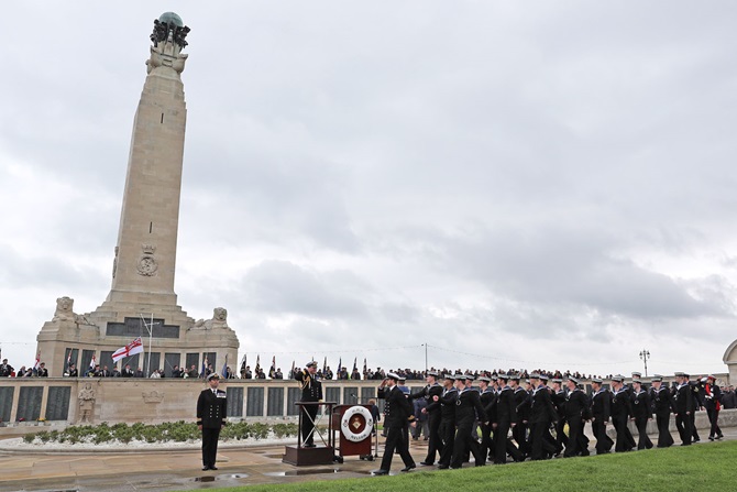  Hundreds turn out for Portsmouth Battle of Jutland Centenary Commemoration