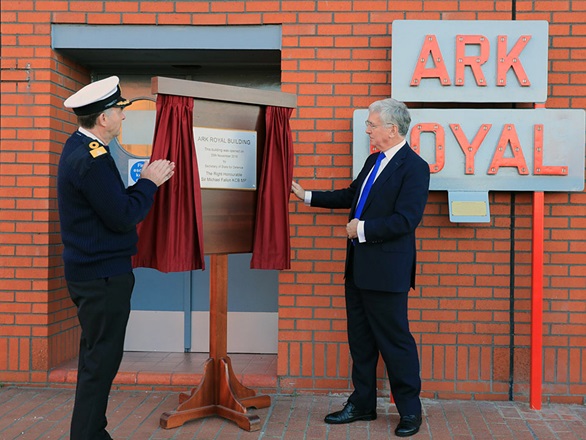 Defence Secretary opens new facilities to support arrival of Queen Elizabeth-class carriers