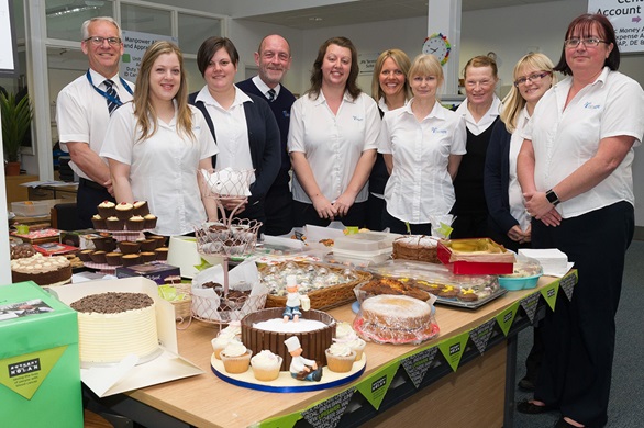 Big-hearted staff bake to beat blood cancer