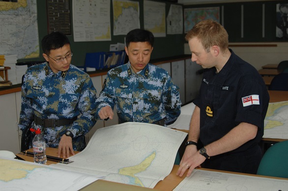 Chinese delegation get insight into naval training