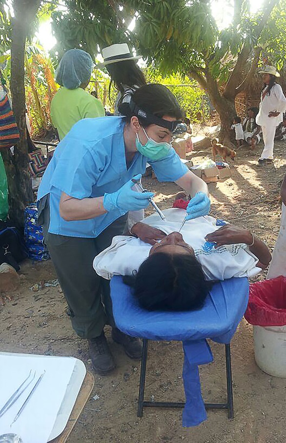 Sultan Dental Officer battles the heat on Colombian Expedition