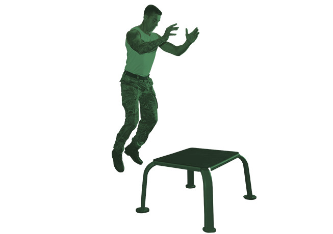 get fit to join royal marines box jumps step two