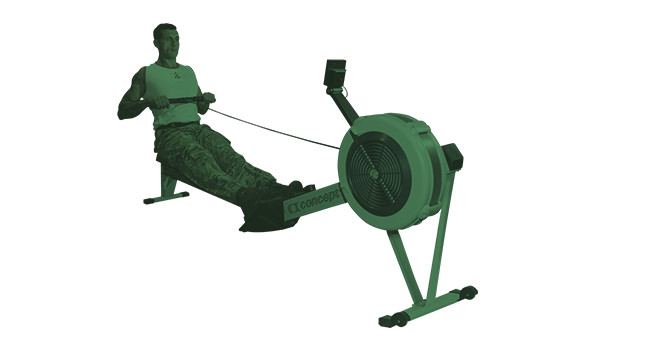 get fit to join royal marines rowing step two