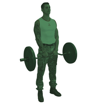 get fit to join royal marines up right row step two