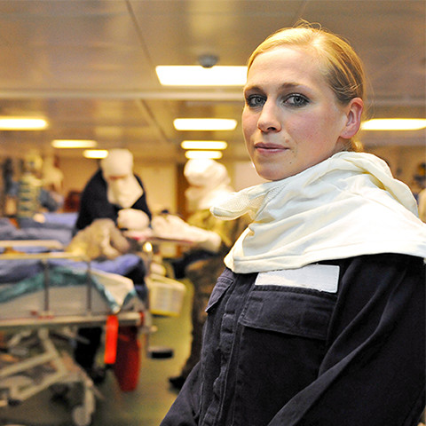 Royal Navy Nurse Officer Mental Health qualified