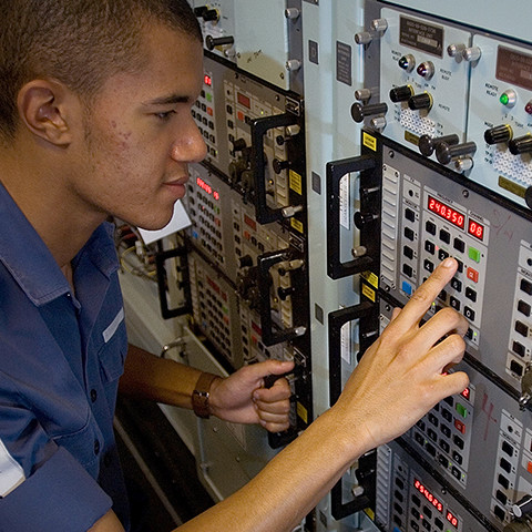 Royal Navy Communications Technician