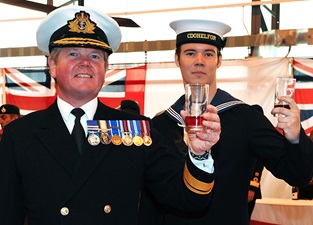 Royal Navy celebrations