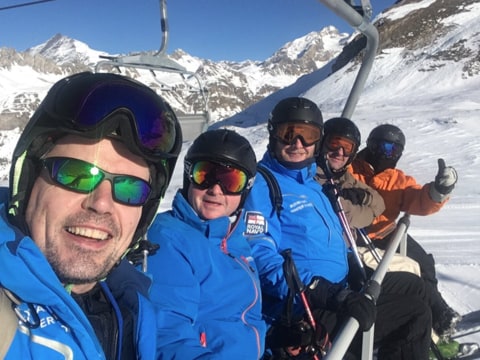 ski lift group