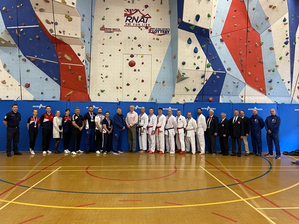 Royal Navy Martial Arts Championships 2022 group photo