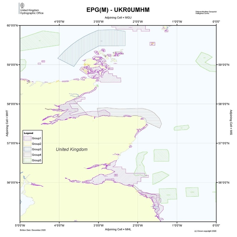 Environmental Protection Guidelines (Maritime) map