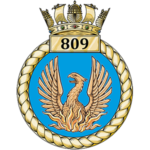 NAS 809 squadron crest