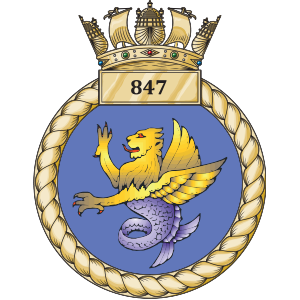 NAS 847 squadron crest