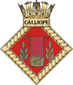 HMS CALLIOPE Crest