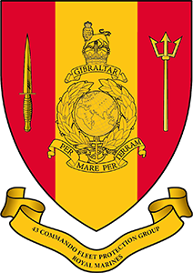 43 commando badge