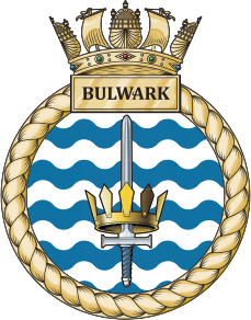 HMS Bulwark Crest