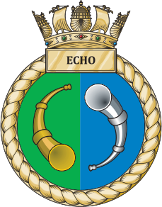 HMS Echo crest