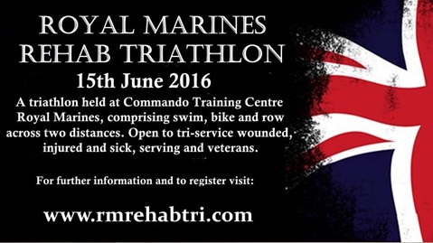 Royal Marines Rehabilitation Triathlon