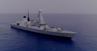 HMS Duncan in the Black Sea