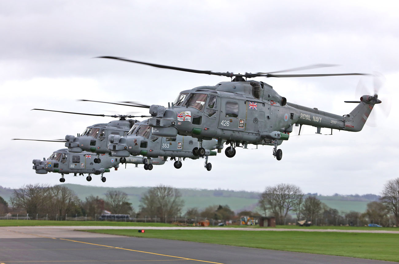 Lynx final farewell flypast | Royal Navy