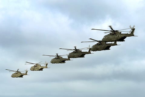 846 NAS comes home to Somerset