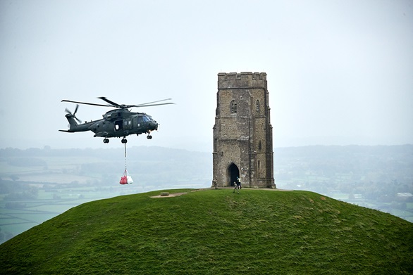Tor of duty as Merlin helps iconic Somerset site