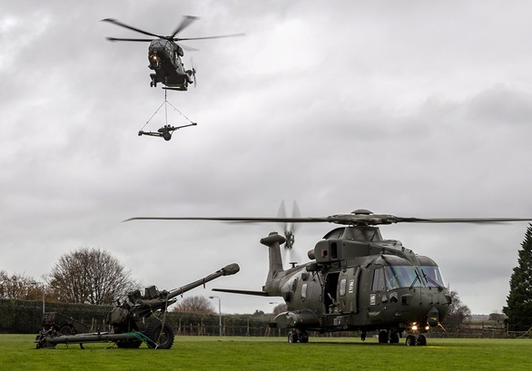 Merlin fliers earn their wings with week-long Devon exercise
