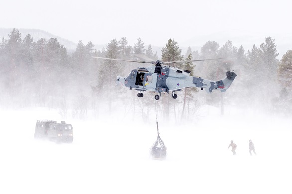 Wildcat helicopter is tested for first time in Norway