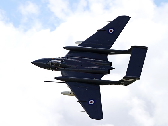‘White knight’ needed to save Navy's last Sea Vixen after emergency landing