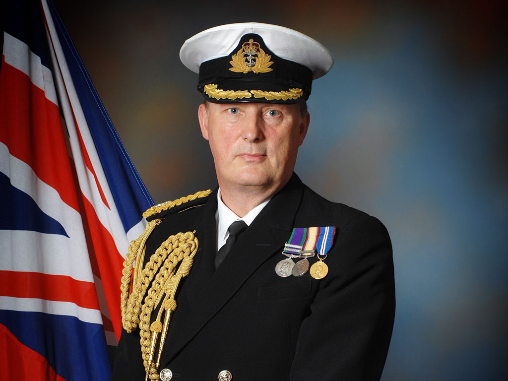 Retired Royal Navy Commodore receives OBE | Royal Navy