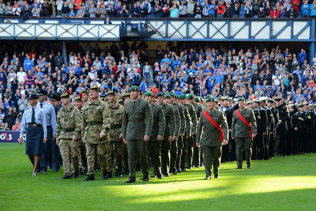 Image result for armed forces day ibrox
