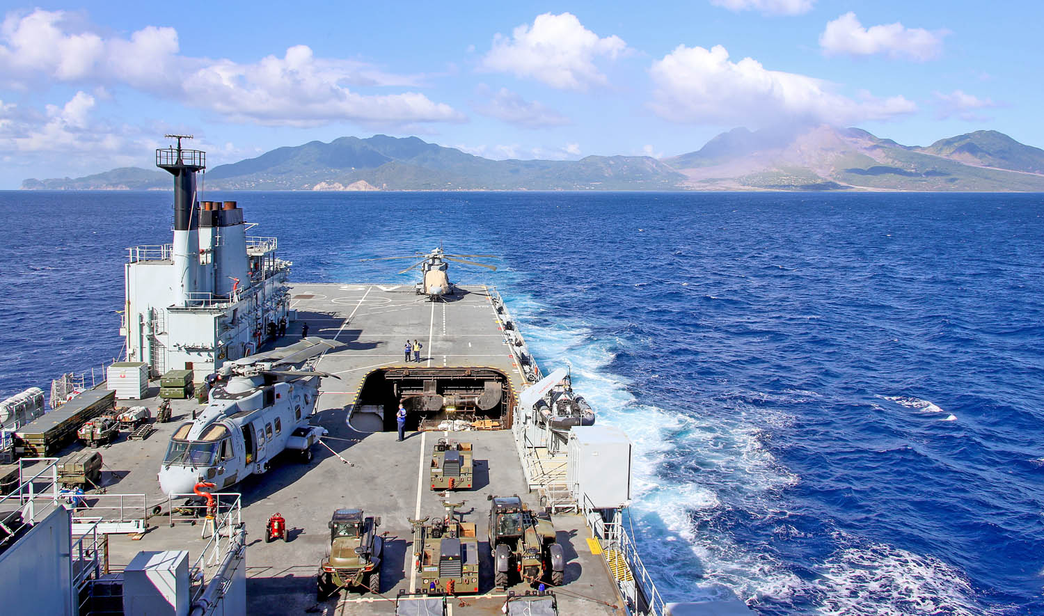 Navy's Caribbean task group meets for hurricane season | Royal Navy