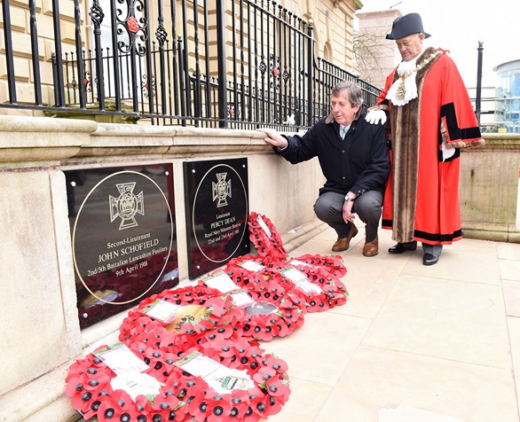 Naval First World War hero commemorated in Blackburn