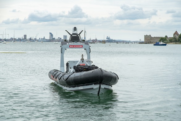 Pac24 boat during recent trials. Picture: BAE Systems