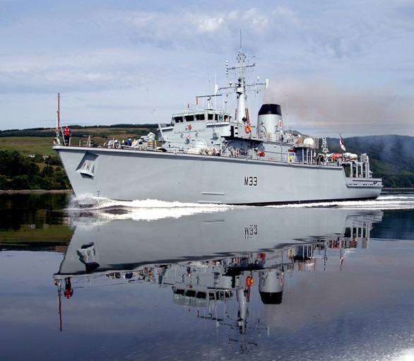 HMS Brocklesby, a Hunt Class Minesweeper, will be supported under the contract 