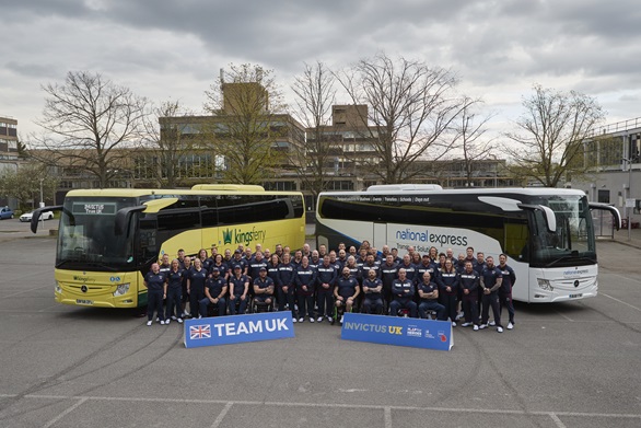 The UK Invictus Games squad for the Hague
