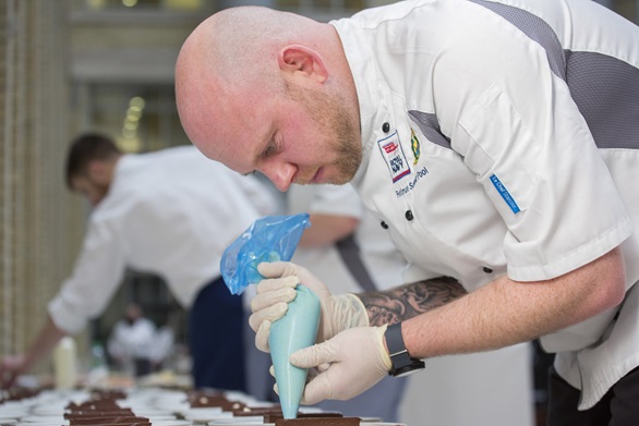  Mattie has represented the Royal Navy Culinary Arts Team for a number of years