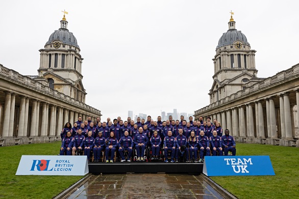 Athletes chosen to represent Team UK at the Invictus Games