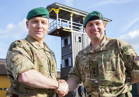 New man at the top for the Capital’s Royal Marines Reserve